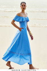 VESTIDO CONCHA DO MAR COLEÇÃO VERÃO 26